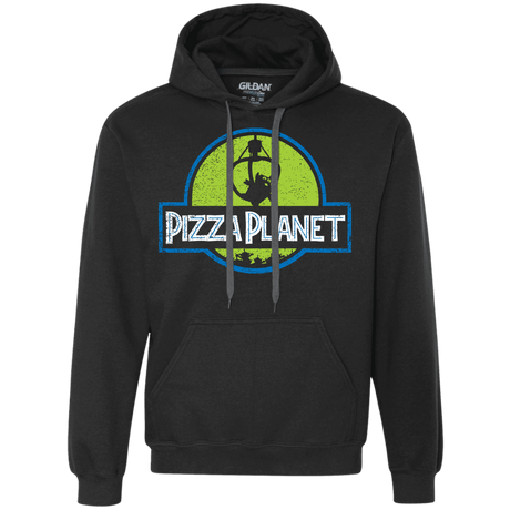 Sweatshirts Black / S Pizza Planet Premium Fleece Hoodie