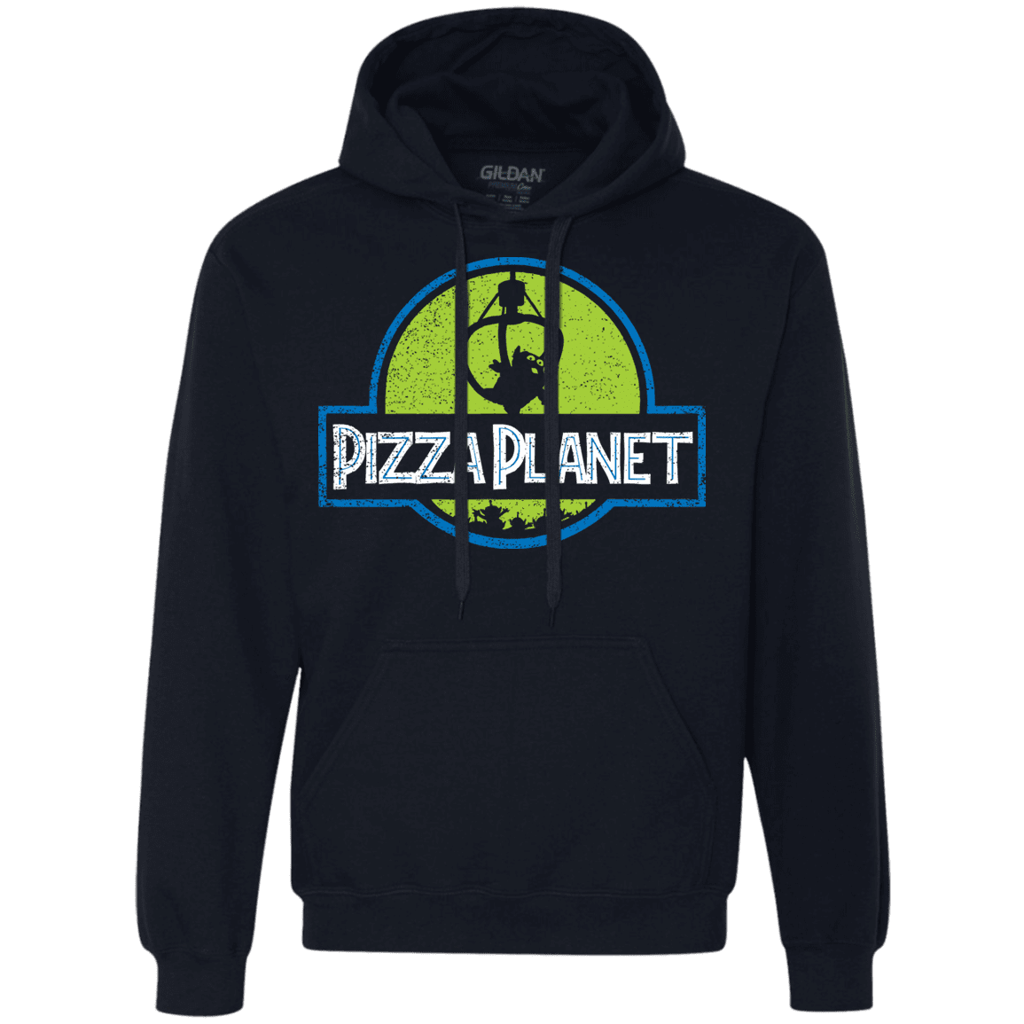 Sweatshirts Navy / S Pizza Planet Premium Fleece Hoodie