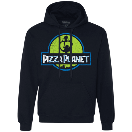 Sweatshirts Navy / S Pizza Planet Premium Fleece Hoodie