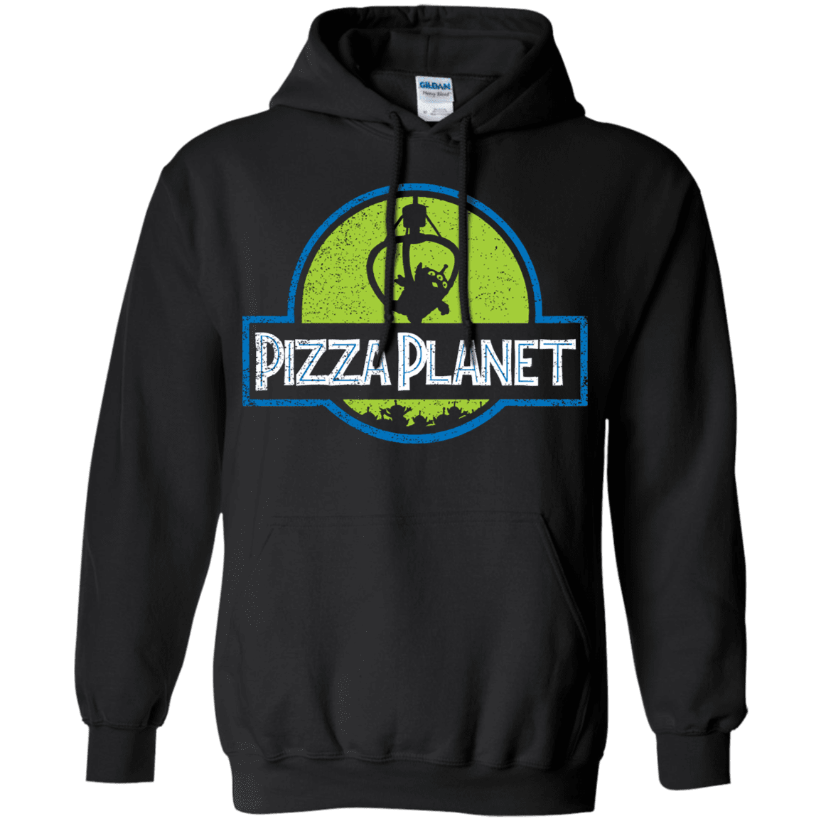 Sweatshirts Black / S Pizza Planet Pullover Hoodie