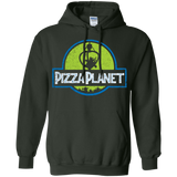 Sweatshirts Forest Green / S Pizza Planet Pullover Hoodie