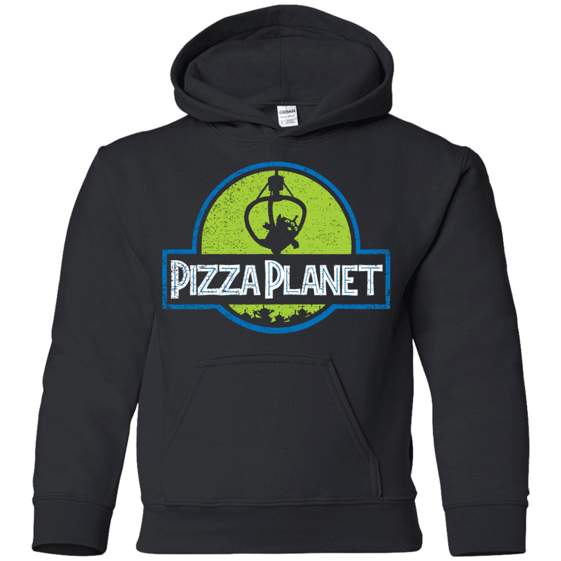 Sweatshirts Black / YS Pizza Planet Youth Hoodie