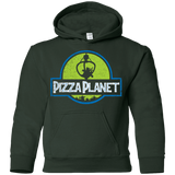 Sweatshirts Forest Green / YS Pizza Planet Youth Hoodie