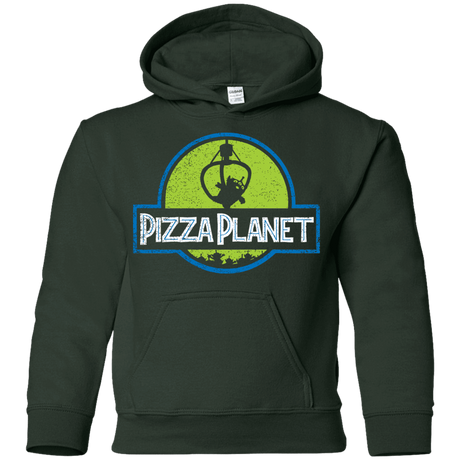 Sweatshirts Forest Green / YS Pizza Planet Youth Hoodie