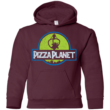 Sweatshirts Maroon / YS Pizza Planet Youth Hoodie