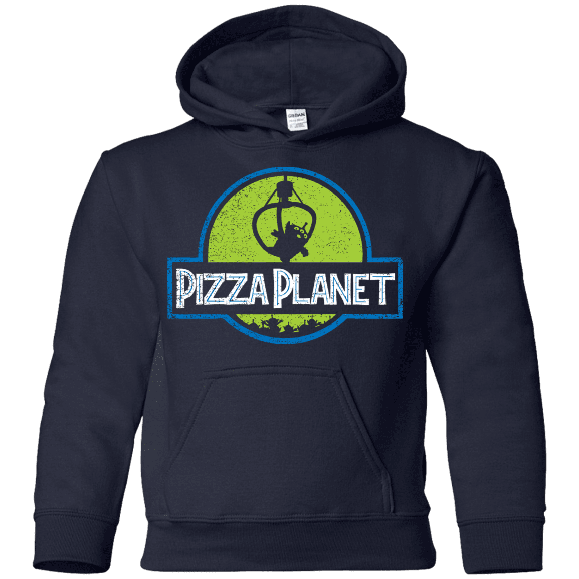 Sweatshirts Navy / YS Pizza Planet Youth Hoodie