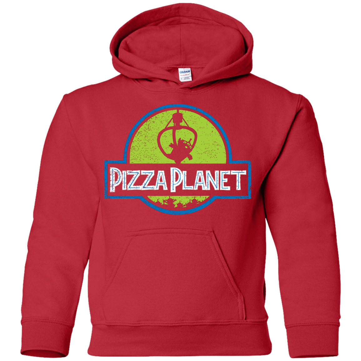 Sweatshirts Red / YS Pizza Planet Youth Hoodie