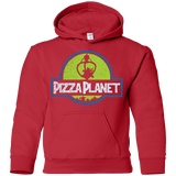 Sweatshirts Red / YS Pizza Planet Youth Hoodie