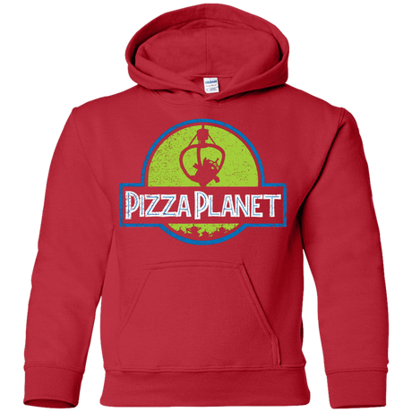 Sweatshirts Red / YS Pizza Planet Youth Hoodie