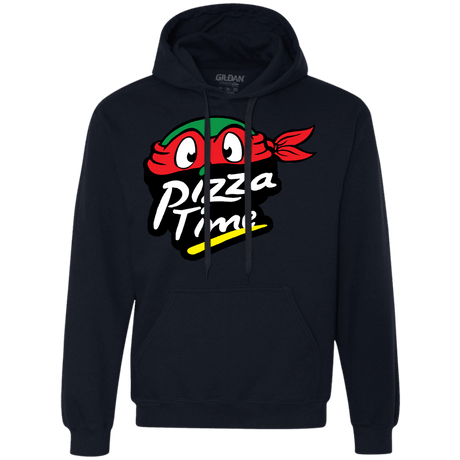 Sweatshirts Navy / S Pizza Time Premium Fleece Hoodie