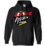 Sweatshirts Black / S Pizza Time Pullover Hoodie