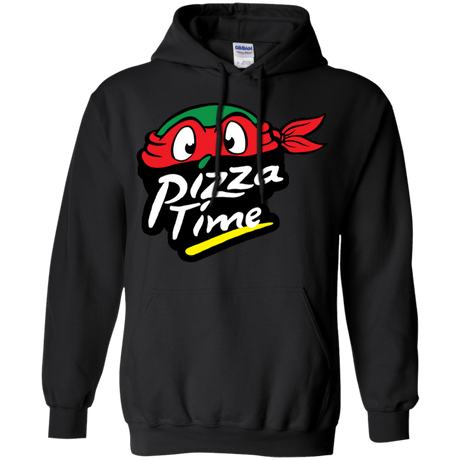 Sweatshirts Black / S Pizza Time Pullover Hoodie