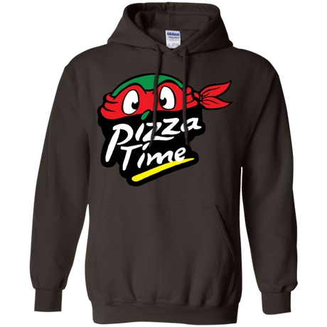 Sweatshirts Dark Chocolate / S Pizza Time Pullover Hoodie