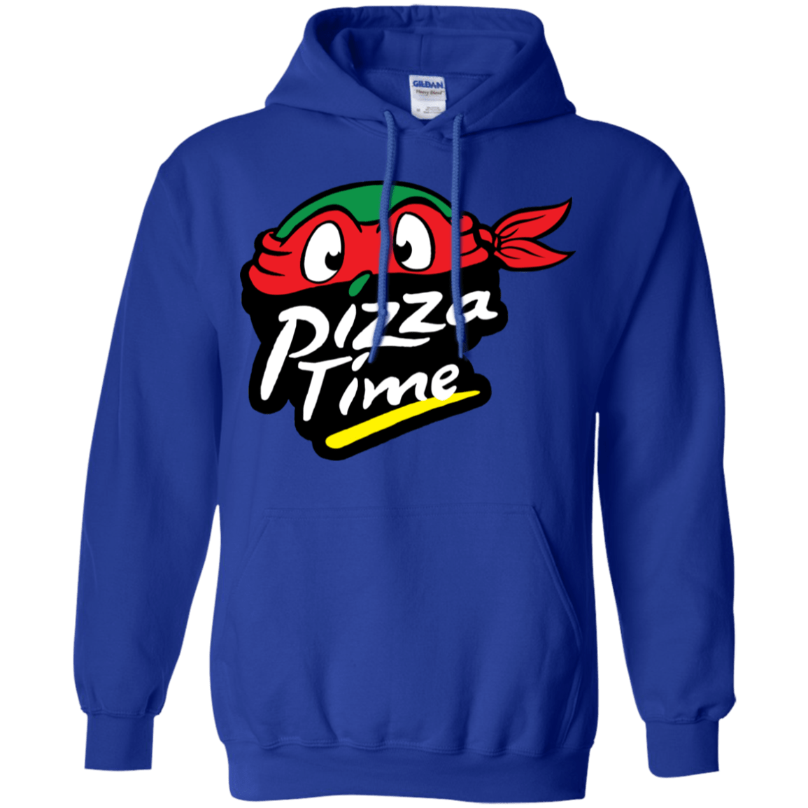 Sweatshirts Royal / S Pizza Time Pullover Hoodie