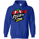 Sweatshirts Royal / S Pizza Time Pullover Hoodie