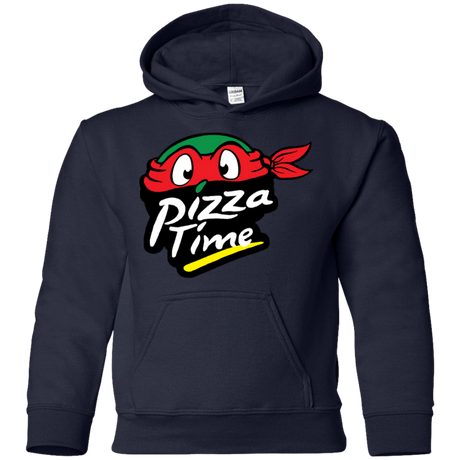 Sweatshirts Navy / YS Pizza Time Youth Hoodie