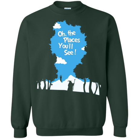 Sweatshirts Forest Green / Small Places Youll See Crewneck Sweatshirt