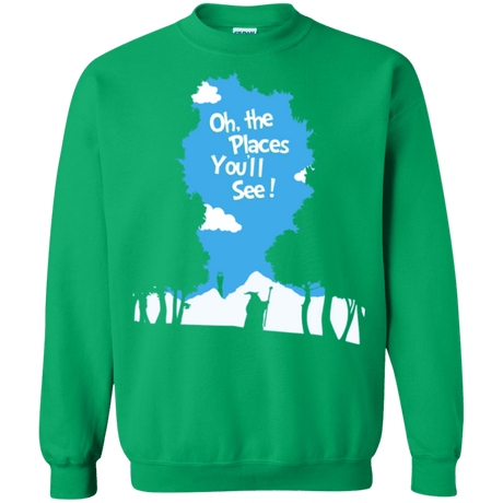 Sweatshirts Irish Green / Small Places Youll See Crewneck Sweatshirt