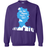 Sweatshirts Purple / Small Places Youll See Crewneck Sweatshirt