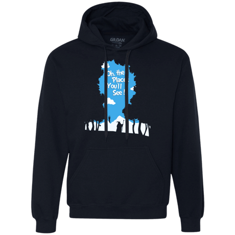 Sweatshirts Navy / Small Places Youll See Premium Fleece Hoodie
