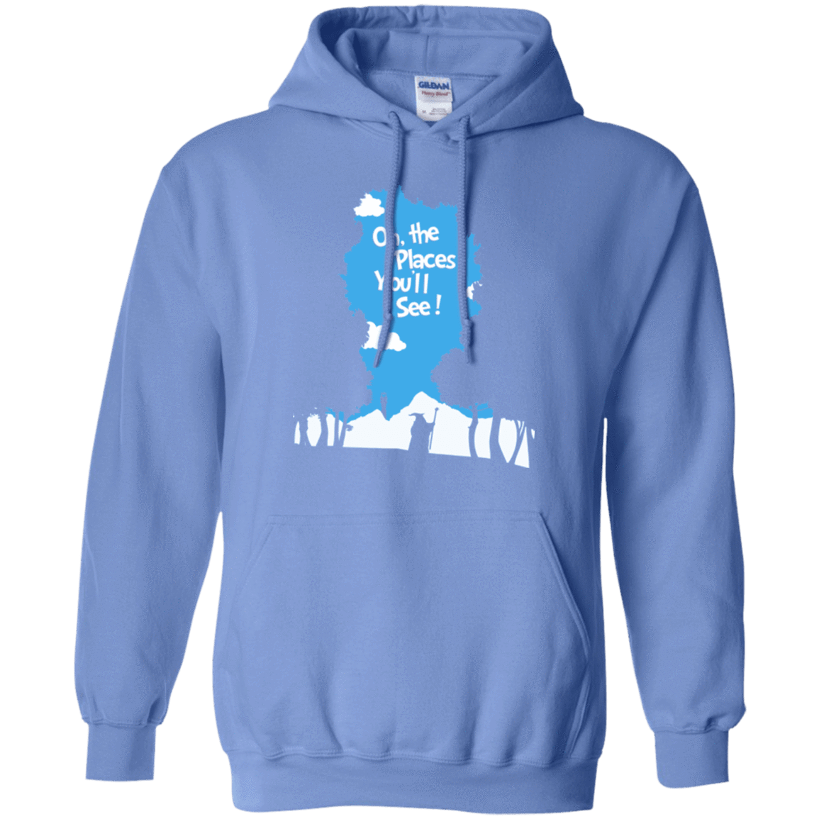 Sweatshirts Carolina Blue / Small Places Youll See Pullover Hoodie