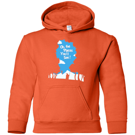 Sweatshirts Orange / YS Places Youll See Youth Hoodie