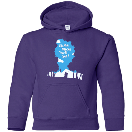 Sweatshirts Purple / YS Places Youll See Youth Hoodie