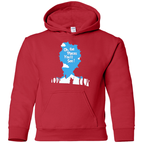 Sweatshirts Red / YS Places Youll See Youth Hoodie