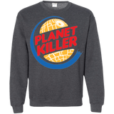 Sweatshirts Dark Heather / Small Planet Killer Crewneck Sweatshirt