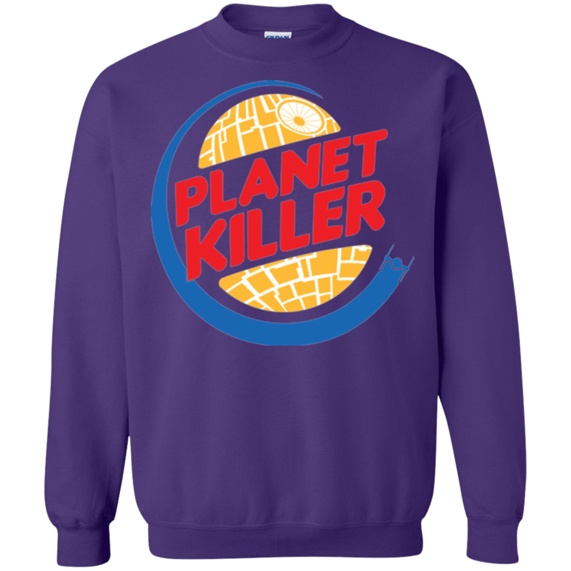 Sweatshirts Purple / Small Planet Killer Crewneck Sweatshirt