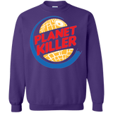 Sweatshirts Purple / Small Planet Killer Crewneck Sweatshirt