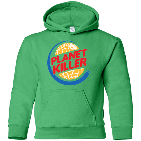 Sweatshirts Irish Green / YS Planet Killer Youth Hoodie