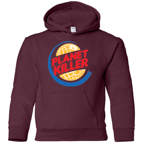 Sweatshirts Maroon / YS Planet Killer Youth Hoodie