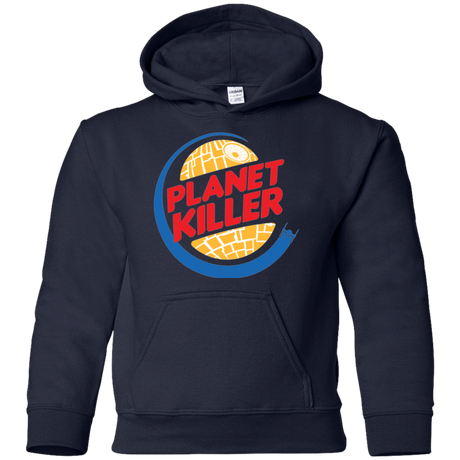 Sweatshirts Navy / YS Planet Killer Youth Hoodie