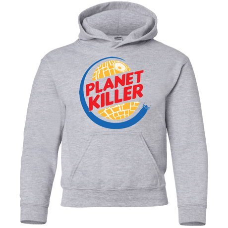Sweatshirts Sport Grey / YS Planet Killer Youth Hoodie