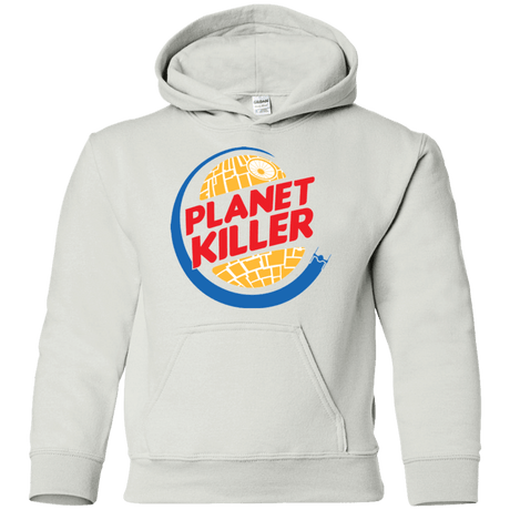 Sweatshirts White / YS Planet Killer Youth Hoodie