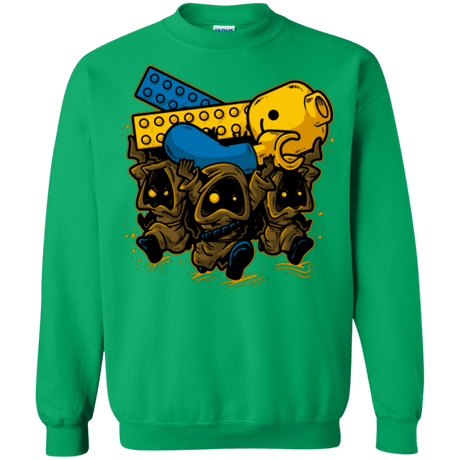 Sweatshirts Irish Green / Small PLASTIC DEBRIS Crewneck Sweatshirt