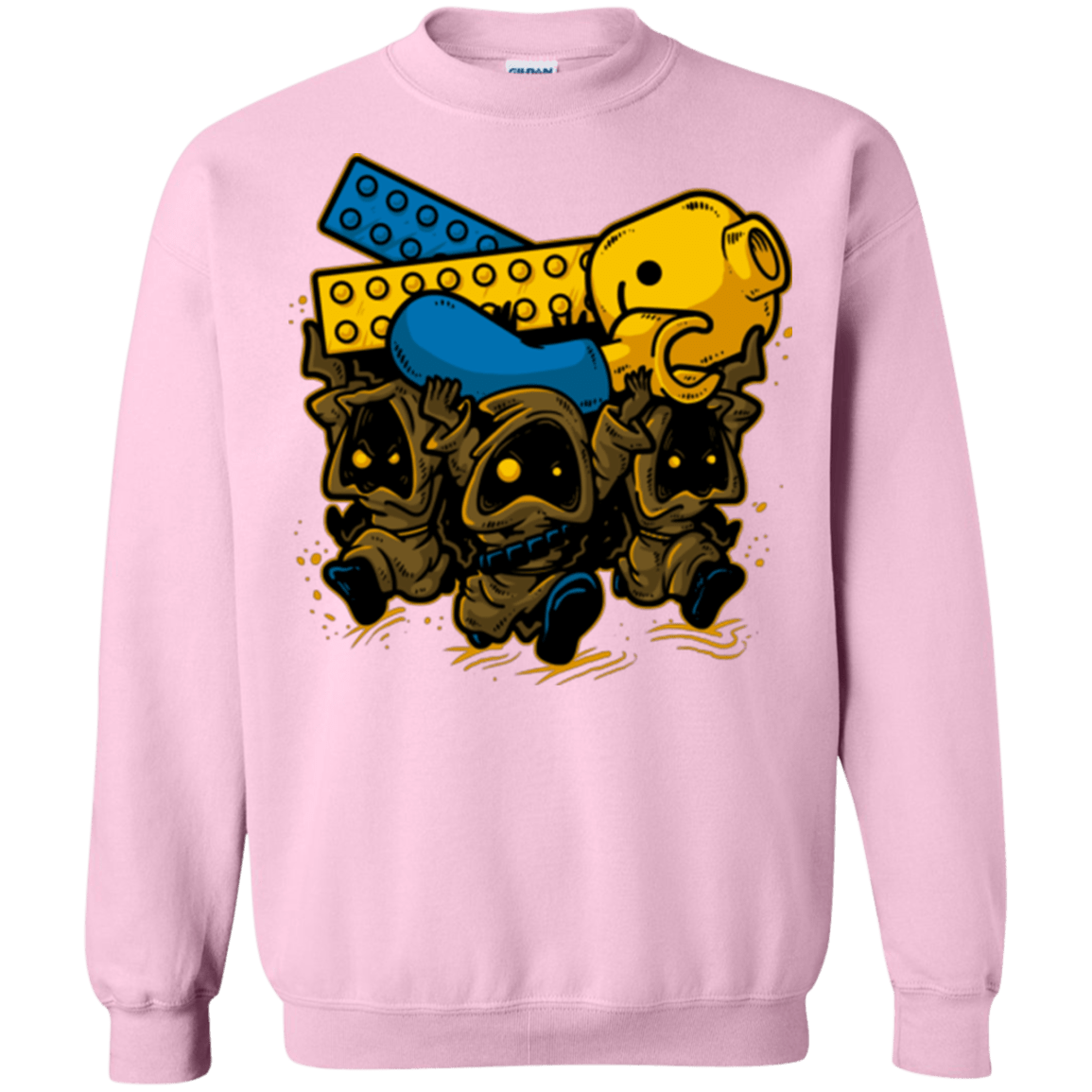 Sweatshirts Light Pink / Small PLASTIC DEBRIS Crewneck Sweatshirt