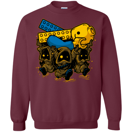 Sweatshirts Maroon / Small PLASTIC DEBRIS Crewneck Sweatshirt