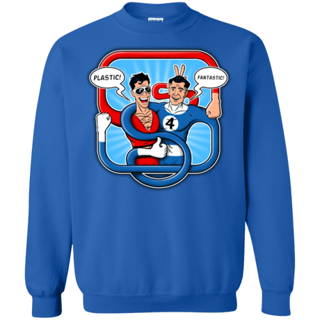 Sweatshirts Royal / Small Plastic Fantastic Crewneck Sweatshirt
