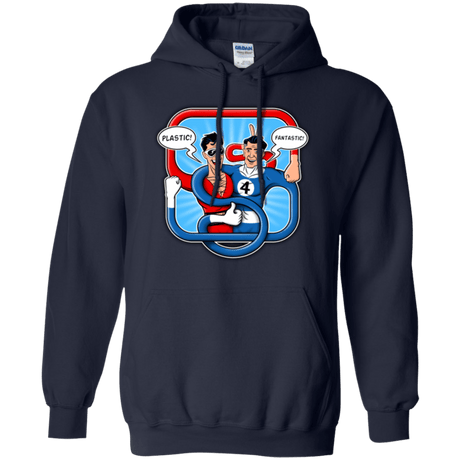 Sweatshirts Navy / Small Plastic Fantastic Pullover Hoodie