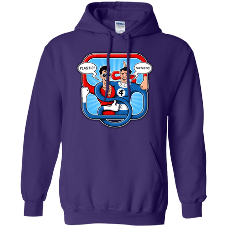 Sweatshirts Purple / Small Plastic Fantastic Pullover Hoodie