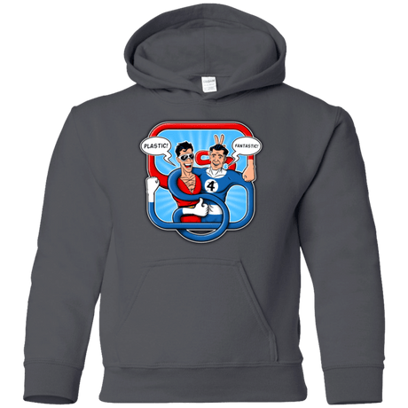 Sweatshirts Charcoal / YS Plastic Fantastic Youth Hoodie