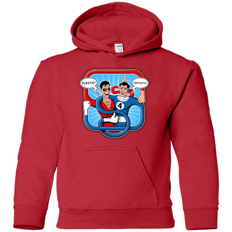 Sweatshirts Red / YS Plastic Fantastic Youth Hoodie