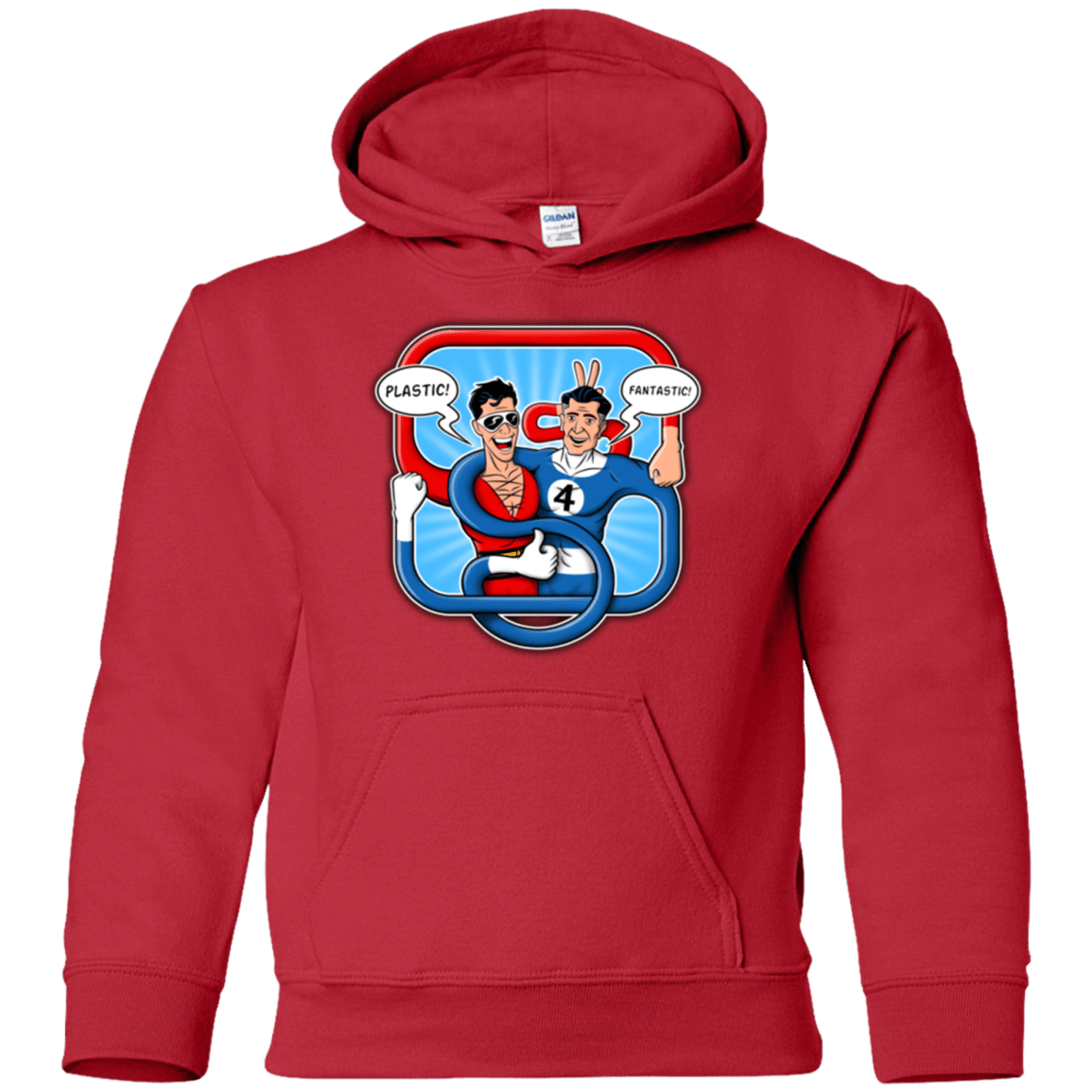 Sweatshirts Red / YS Plastic Fantastic Youth Hoodie