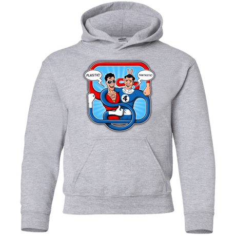 Sweatshirts Sport Grey / YS Plastic Fantastic Youth Hoodie