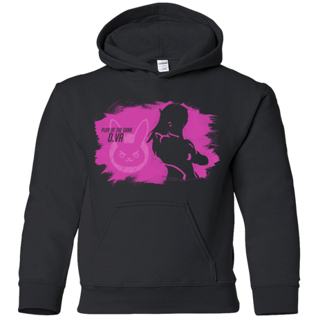 Sweatshirts Black / YS Play of the Game Dva Youth Hoodie