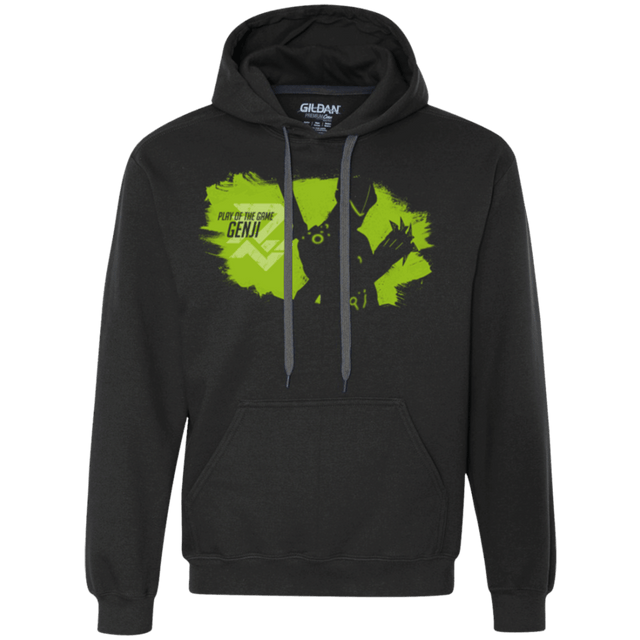 Sweatshirts Black / Small Play of the Game Genji Premium Fleece Hoodie