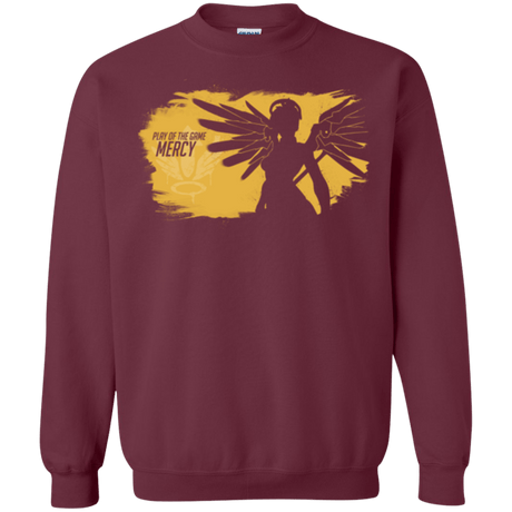 Sweatshirts Maroon / Small Play of the Game Mercy Crewneck Sweatshirt