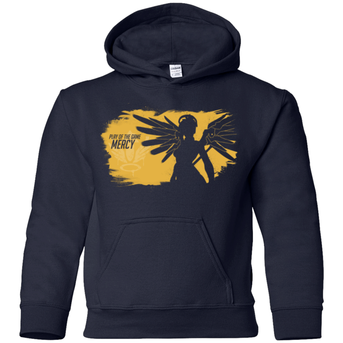 Sweatshirts Navy / YS Play of the Game Mercy Youth Hoodie